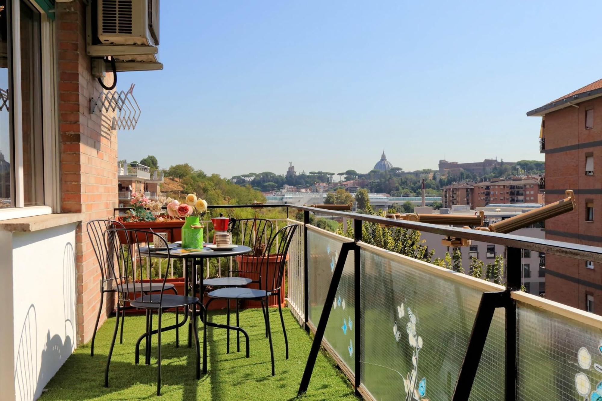 Vatican View Viale Di Valle Aurelia Roma Exterior foto